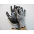 Black Nitrile Coated Cut Resistant Glove (DCR118)